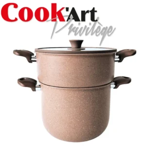 COUSCOUSSIER 6L+CV SIL COOK'ART PRIVILEGE IND BROWN