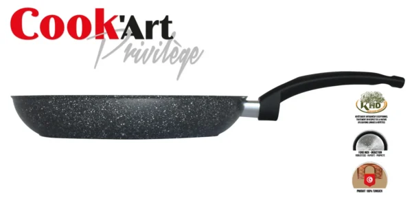 Poêle Induction 20 cm Cook'Art Privilège – Gris