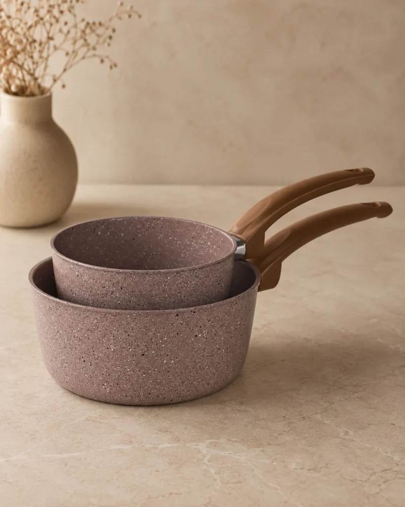 Lot de 2 Casseroles Induction Cook'Art Privilège 16&20 cm