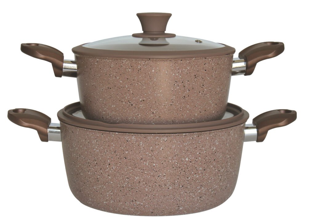 Lot de 2 Faitouts Induction Cook'Art Privilège 20&24cm