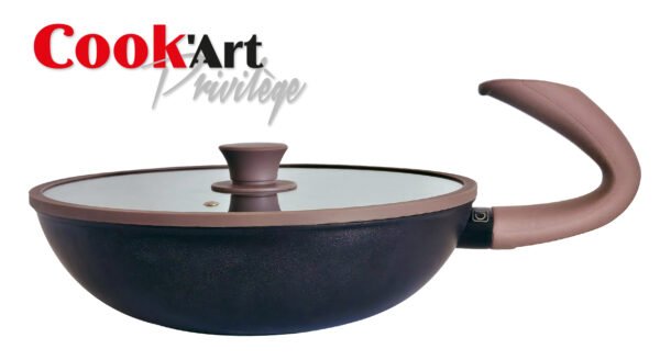 Sauteuse 24cm+CV Silicone G-ZERO Cook'Art Privilège