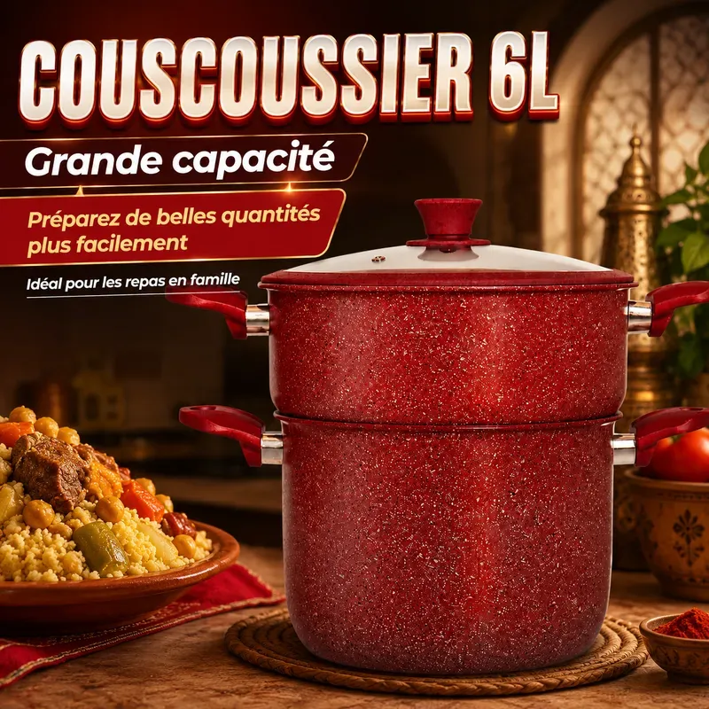 Couscoussier Induction 6L Cook'Art Privilège